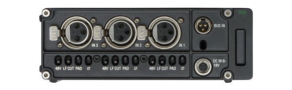 SONOSAX SX-M32 Stereo Field Mixer Left Panel