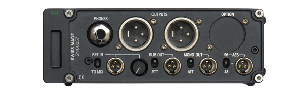 SONOSAX SX-M32 Stereo Field Mixer Standard Right Panel
