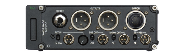 SONOSAX SX-M32 Stereo Field Mixer Right Panel with Direct Out's, version A