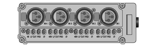 SONOSAX SX-R4 8-Track Left Panel