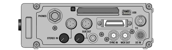 SONOSAX SX-R4 8-Track Right Panel