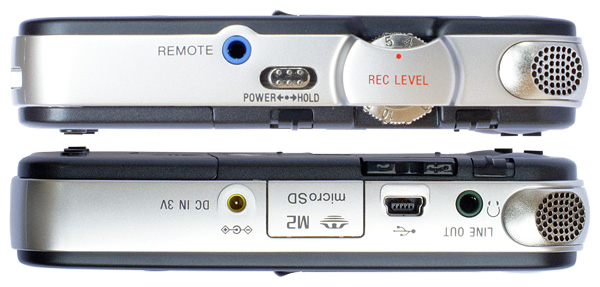 SONY PCM-M10 Stereo Built-In Microphones Right and Left Sides