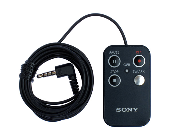 SONY PCM-M10 Stereo Built-In Microphones Remote Control