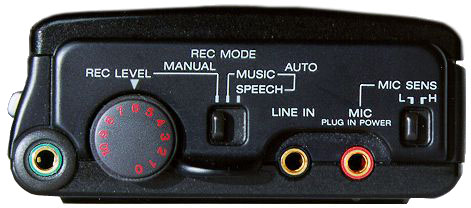 SONY TCD-D8 R-DAT Stereo Right Panel