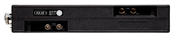Face arrière SOUND DEVICES 664 mixette-enregistreur