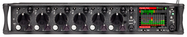 SOUND DEVICES 688 Field Mixer-Recorder Front Panel