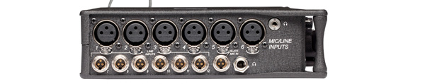 SOUND DEVICES 688 Field Mixer-Recorder Left Panel