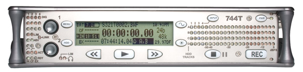 SOUND DEVICES 744T 4-Track Front Panel