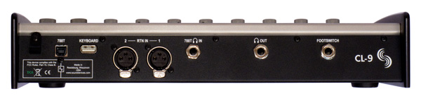 Face arrière surface de contrôle CL-9 pour SOUND DEVICES 788T 8+2 pistes