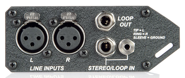 SOUND DEVICES HX-3 Stereo Headphone Amplifier Left Panel