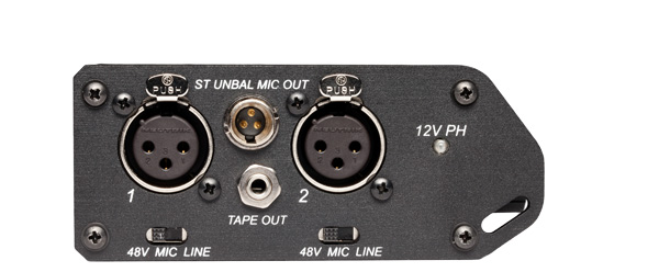 SOUND DEVICES MIXPRE-D Field Mixer Left Panel