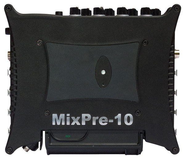 SOUND DEVICES MIXPRE-10T Field Mixer-Recorder Top Panel
