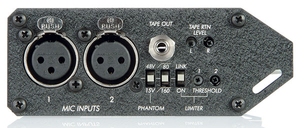 Face gauche SOUND DEVICES MIXPRE mixette stéréo