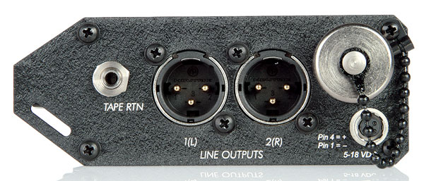 Face droite SOUND DEVICES MIXPRE mixette stéréo