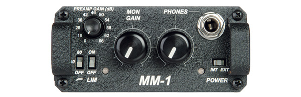 SOUND DEVICES MM-1 Mono Preamp Front Panel