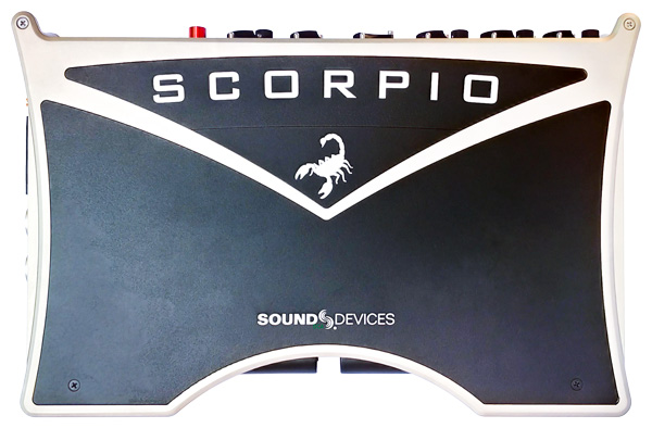 Face supérieure SOUND DEVICES SCORPIO 36 pistes