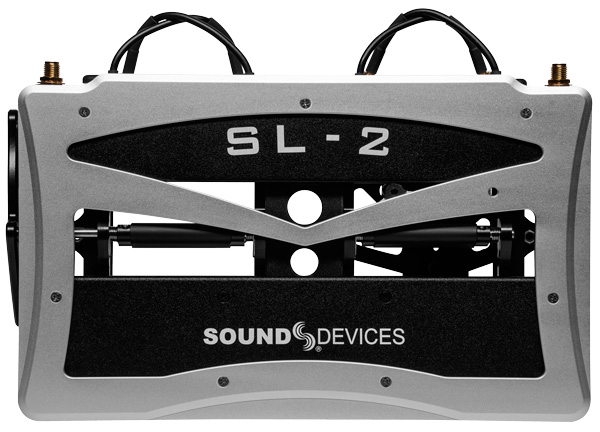 Face supérieure SOUND DEVICES SL-2 + antennes directives
