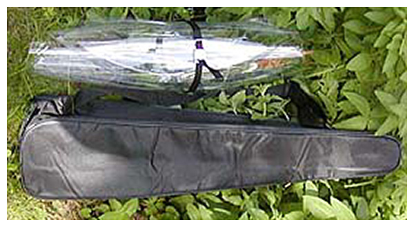 TELINGA UNIVERSAL parabole prise de son plié avec son sac de transport