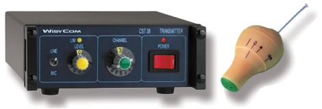 WISYCOM CMR 38 oreillette HF (Phonak) + WISYCOM CTK38