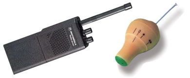 WISYCOM CMR 38 oreillette HF (Phonak) + MOTOROLA GP300