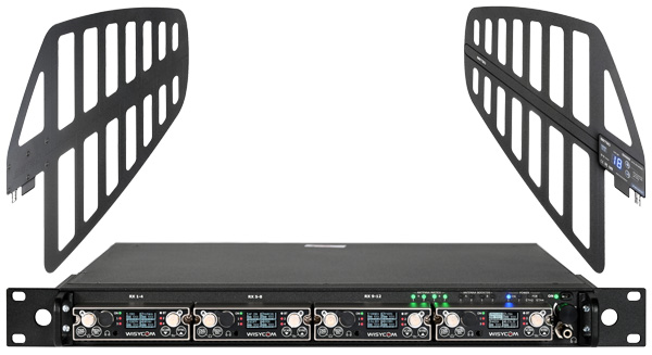 WISYCOM MRK16 + Directional Antennas with 4 MCR54 Receivers