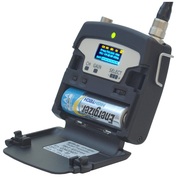 WISYCOM MTP41 émetteur + cravate à une seule pile LR06