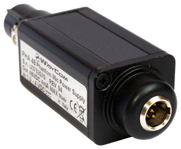 WISYCOM PHA48 + câble CAL48 côté émetteur