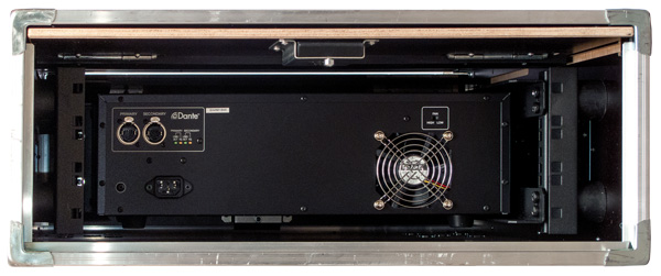YAMAHA Rio1608-D Digital Stagebox Rack Rear Panel