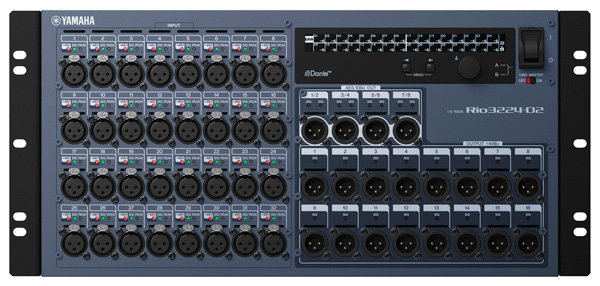 YAMAHA Rio3224-D2 Digital Stagebox Front Panel